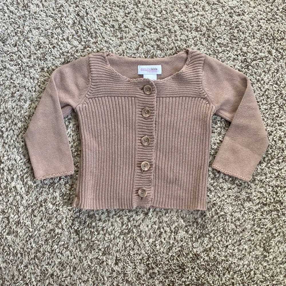 Oshkosh Genuine Kids Ribbed Knit Cardigan